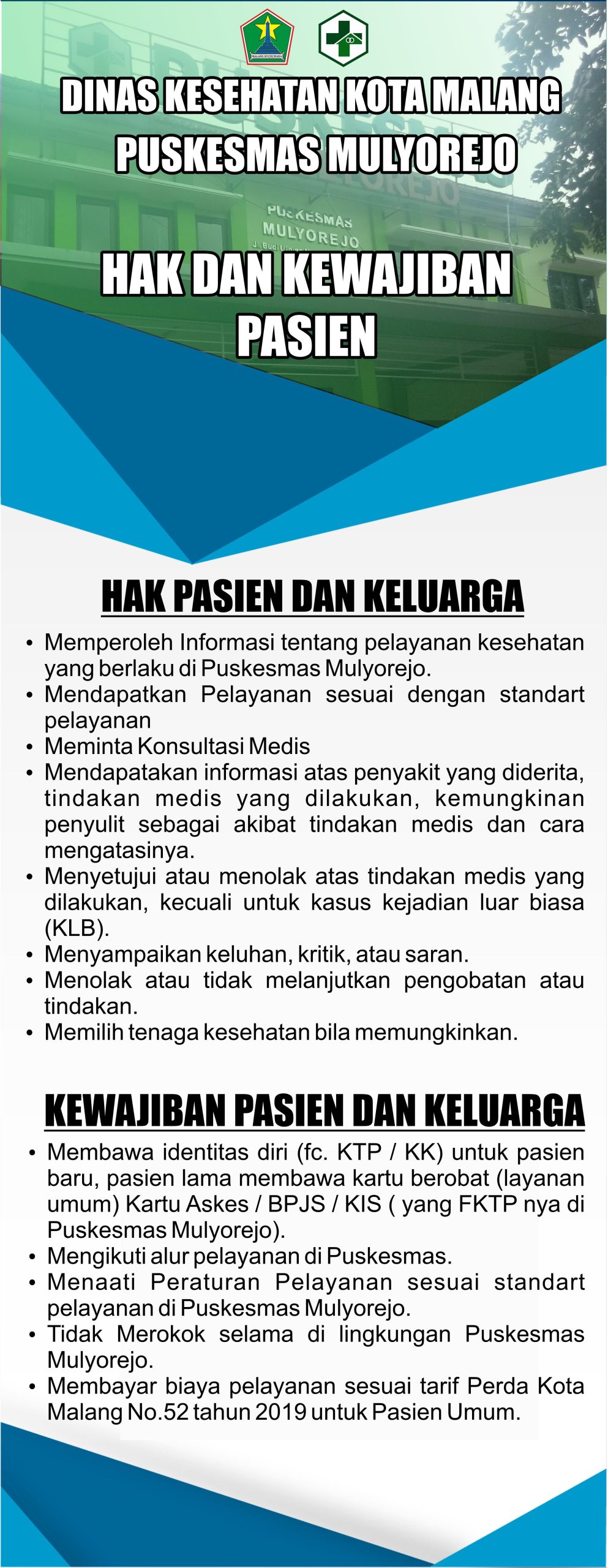 Hak Dan Kewajiban Pasien – Puskesmas Mulyorejo